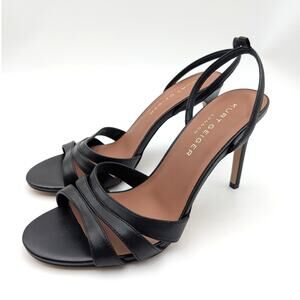 Kurt Geiger Brixton Ankle Strap Stiletto Heel Sandal Women's Black Size US9.5